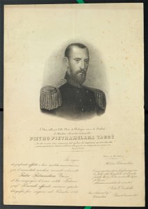 Ritratto di Pietro Pietramelara Vassè, 1883 - Accademia delle Scienze di Torino - Ritratti 0088