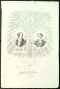 Ritratto di Felice Romani e Francesco Morlacchi, 1828 - Accademia delle Scienze di Torino - Ritratti 0122
