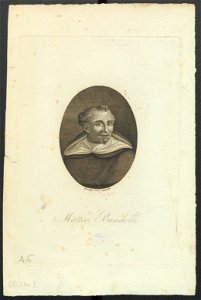 Ritratto di Matteo Bandello, ante 1829 - Accademia delle Scienze di Torino - Ritratti 0007