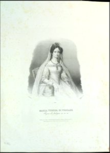Ritratto di Maria Teresa di Toscana, 1843 - Accademia delle Scienze di Torino - Ritratti 0146