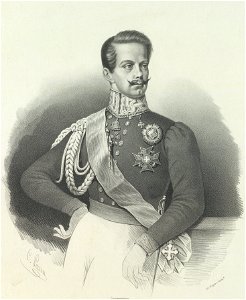 Ritratto di Vittorio Emanuele duca di Savoia, 1842 - Accademia delle Scienze di Torino - Ritratti 0140 B