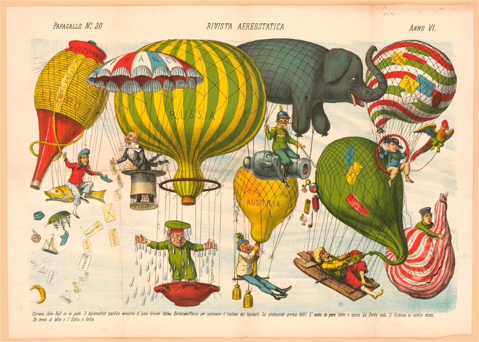 Rivista aerostatica - Grossi. LCCN2003688850
