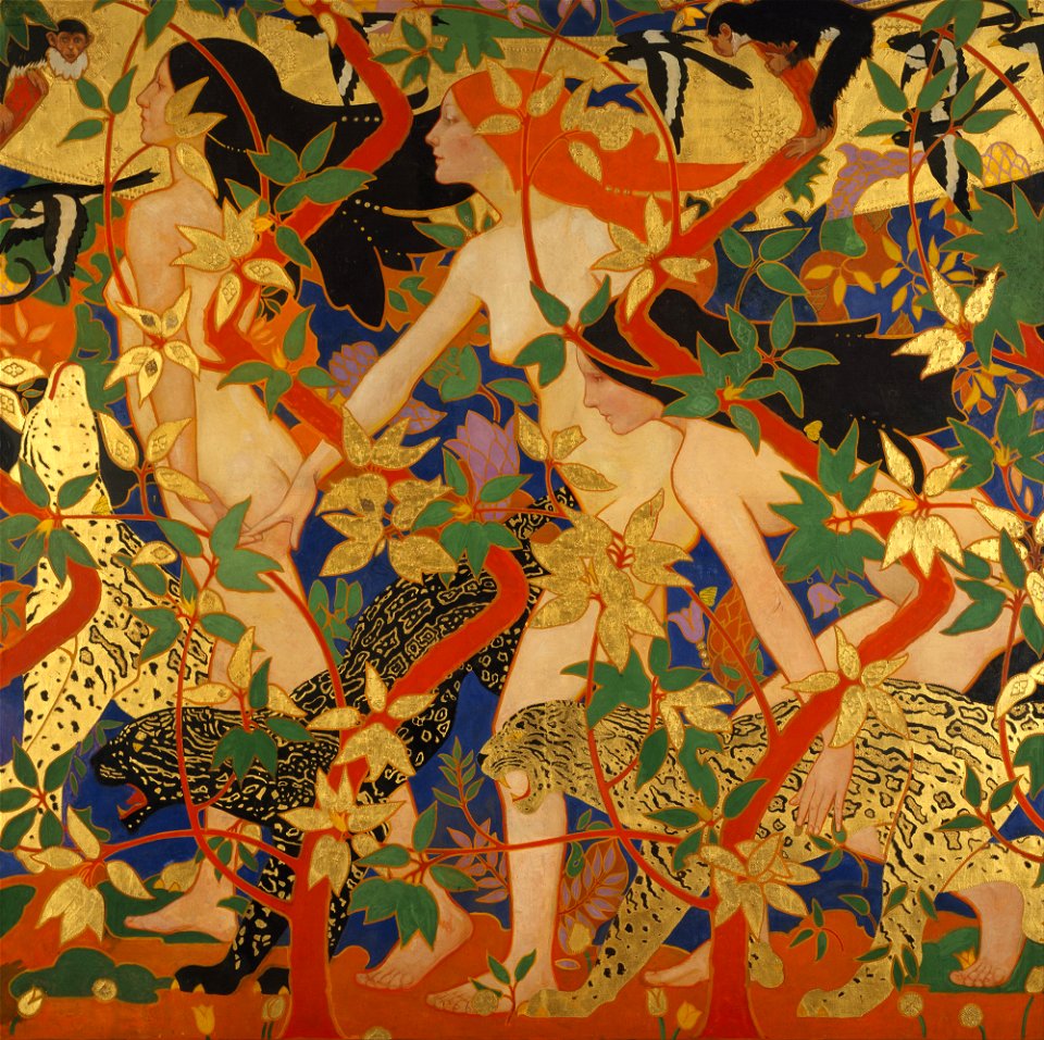 Robert Burns - Diana and her Nymphs - Google Art Project