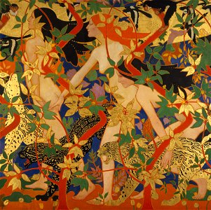 Robert Burns - Diana and her Nymphs - Google Art Project