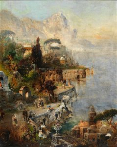 Robert Alott Motv aus dem Süden 1908