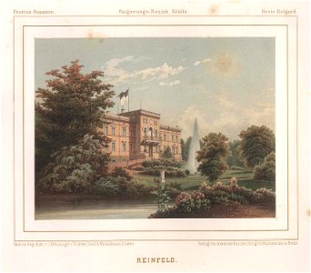 Rittergut Reinfeld, Kreis Belgard, c. 1870