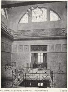 Rixdorfer Krankenhaus - Badehaus - Douchenraum