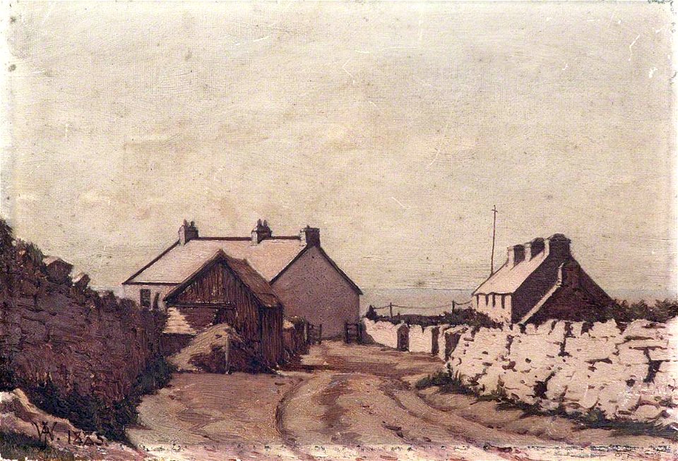 Road to Worm's Head Cottage, Gower (gcf02225)