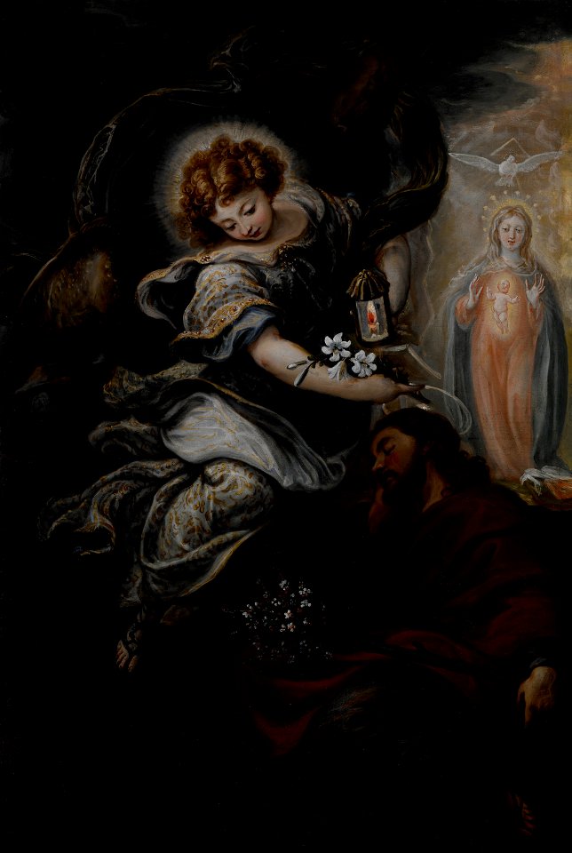 Rizi, Francisco - The Dream of St. Joseph - Google Art Project