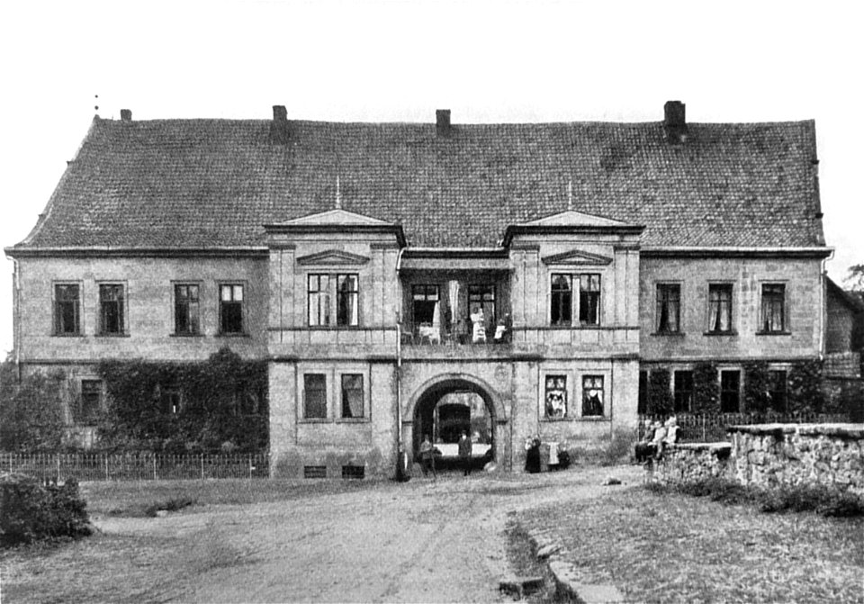 Rittergut Stemmen Herrenhaus 1912