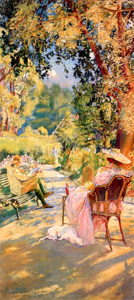 Robert Delaunay - Summer - 1904 - Private collection