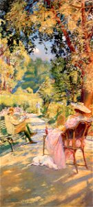 Robert Delaunay - Summer - 1904 - Private collection