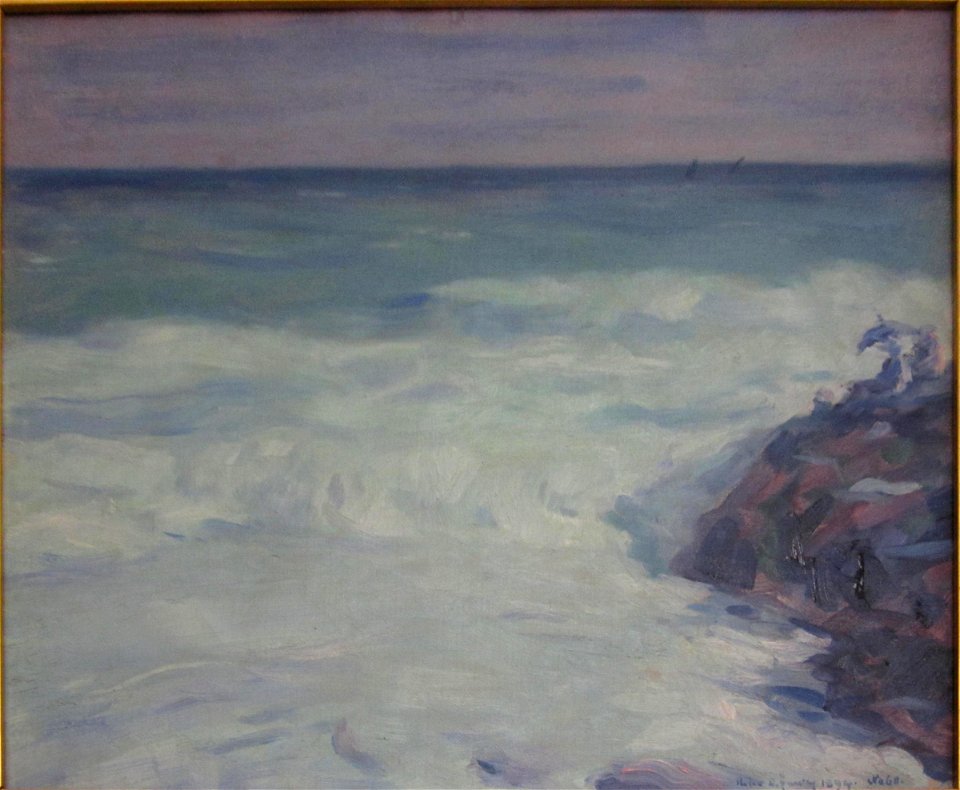 Robert David Gauley - Seascape - 1960.151 - Fogg Museum