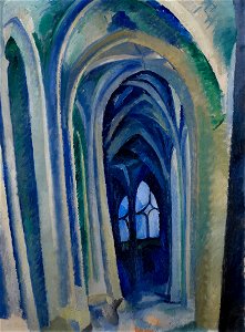 Robert Delaunay - Saint-Séverin - Google Art Project