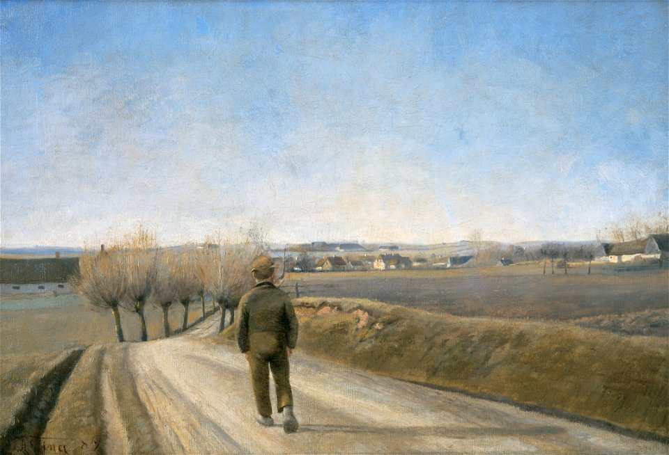 Road with Boy, 1887