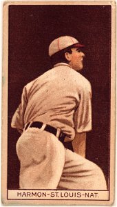 Robert Harmon, St. Louis Cardinals, baseball card portrait LCCN2008677948