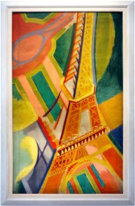 Robert delaunay, tour eiffel, 1926. Free illustration for personal and commercial use.