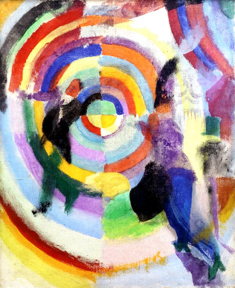 Robert Delaunay - Political Drama - 1914 - Staatliche Kunsthalle Karlsruhe