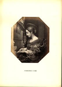 Robert Eich Prachtalbum Die Heilige Cäcilie von C. Dolce