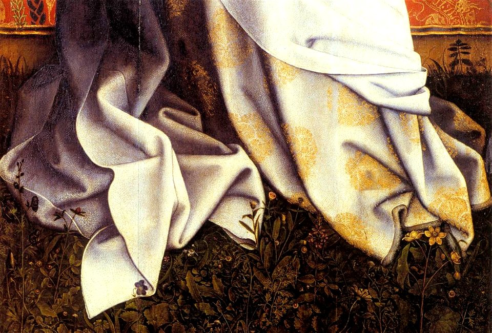 Robert Campin - Virgin and Child (detail) - WGA14435