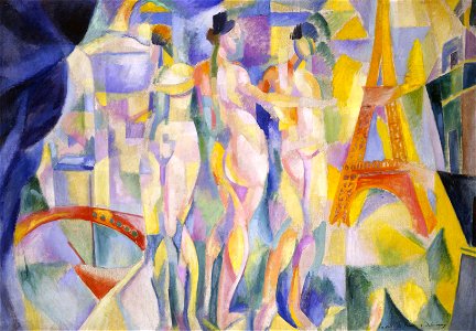 Robert Delaunay - La ville de Paris - Google Art Project