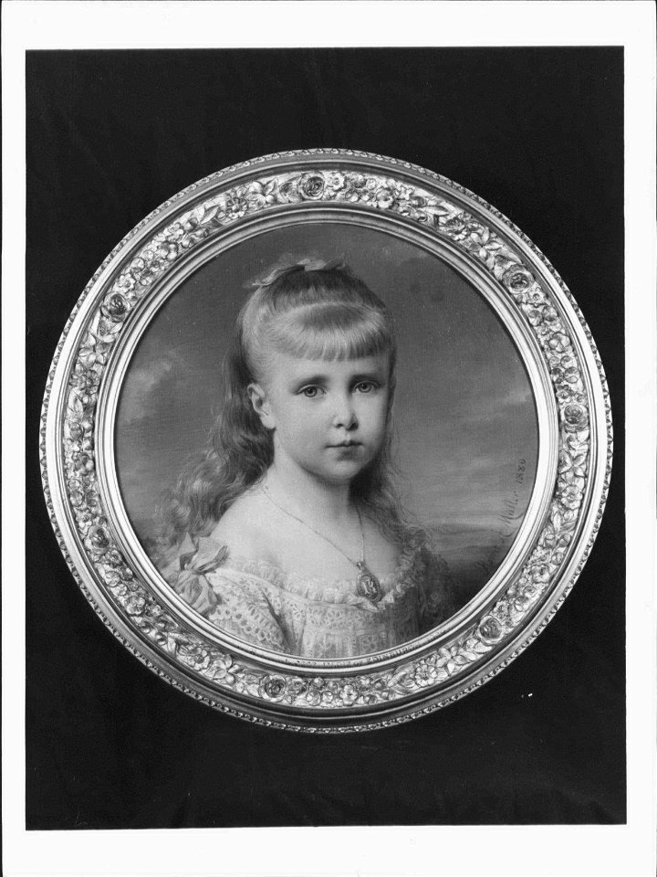 Robert Antoine Müller (active 1872-83) - Princess Marie of Edinburgh (1875-1938) - RCIN 400742 - Royal Collection