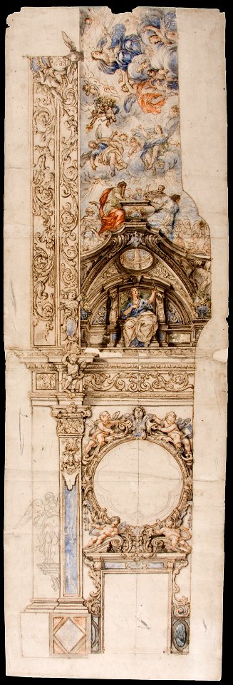 Rizi, Francisco - Project for the decoration of a church - Google Art Project