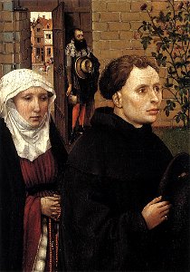 Robert Campin - Mérode Altarpiece (detail) - WGA14412