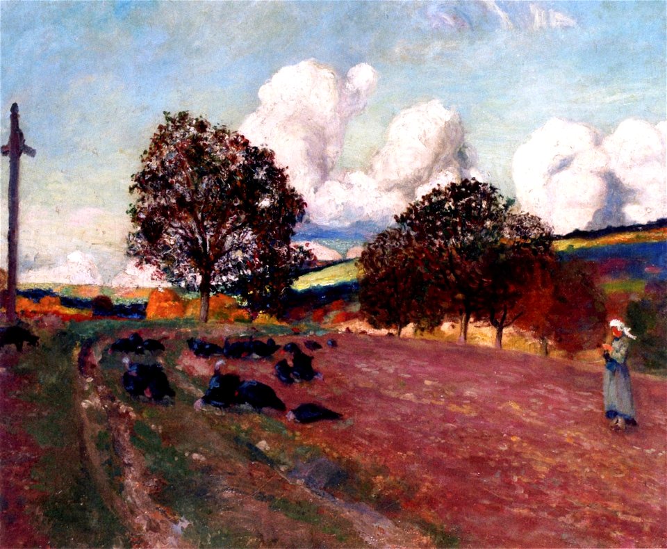 Robert Delaunay - Breton Landscape - 1906 - Private collection