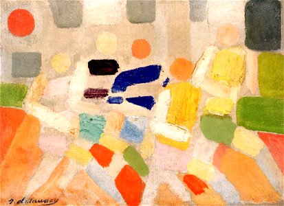 Robert Delaunay - Runners - 1926 - Private collection