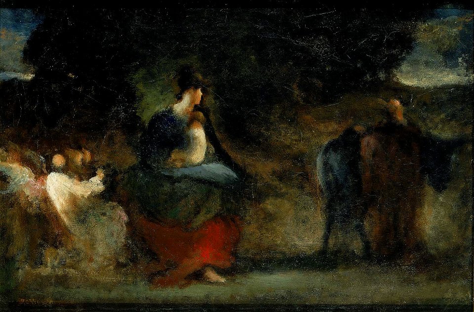 Robert Loftin Newman - Flight into Egypt - 1975.57 - Smithsonian American Art Museum