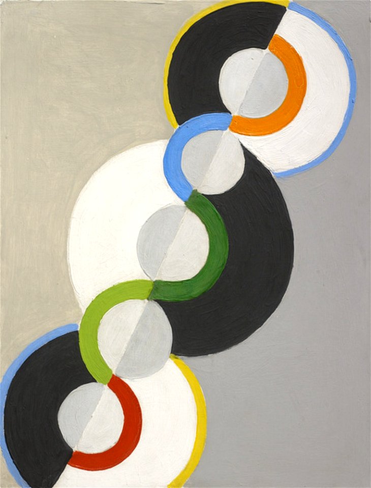 Robert Delaunay - Simultaneous Circles - 1934 - Museum of Grenoble
