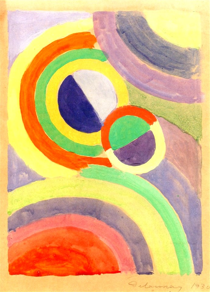 Robert Delaunay - Composition - 1930 - Private collection