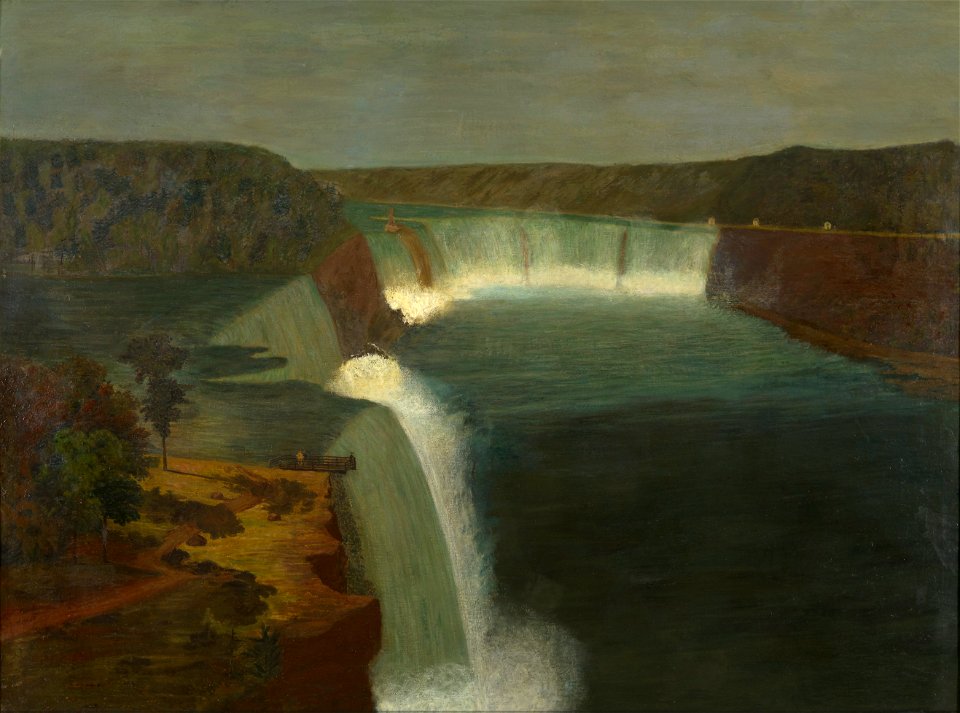 Robert Bakewell - Niagara Falls - 1992-5.1 - Albright–Knox Art Gallery ...