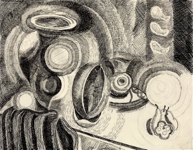 Robert Delaunay Nature morte Portugaise 1915