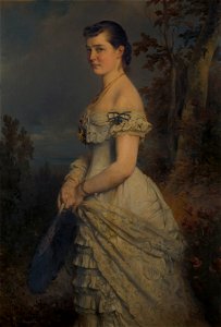 Robert Antoine Müller (active 1872-83) - Princess Louise of Prussia (1860-1917), Duchess of Connaught - RCIN 405022 - Royal Collection