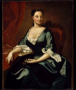 Robert Feke - Mary Channing (Mrs. John Channing) - 64.1009 - Museum of Fine Arts
