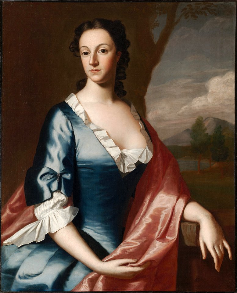Robert Feke - Susannah Speakman Inman (Mrs. Ralph Inman) (1727-1761) - 2004.220 - Fogg Museum