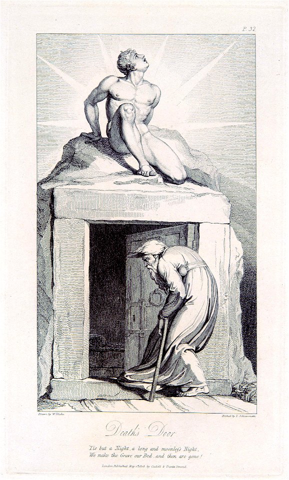 Robert Blair, The Grave, object 12 (Bentley 435-11) Death's Door