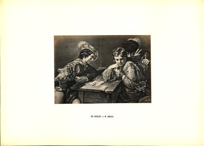 Robert Eich Prachtalbum Die Spieler von M. Angelo