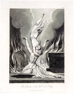 Robert Blair, The Grave, object 13 (Bentley 435-12) The Reunion of the Soul & the Body