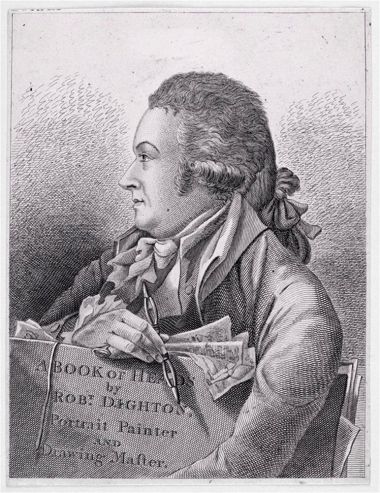 Robert Dighton - self portrait - 6801