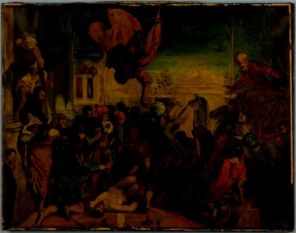Robert David Gauley - Saint Mark Rescuing a Slave, after Tintoretto - 1936.150.353 - Fogg Museum