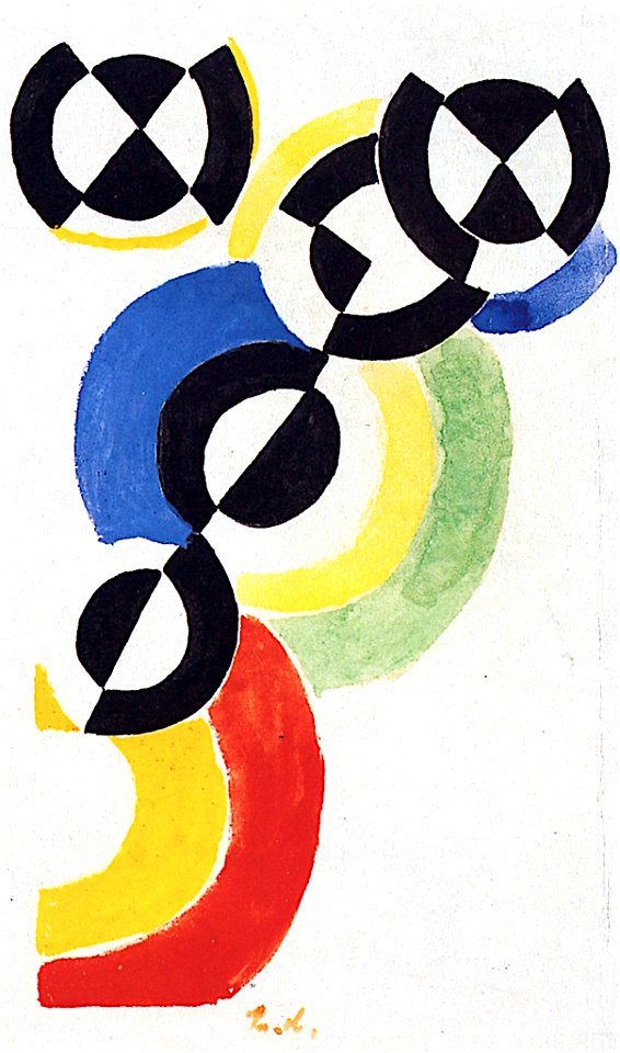 Robert Delaunay - Rhythm IV - c. 1932 - Private collection