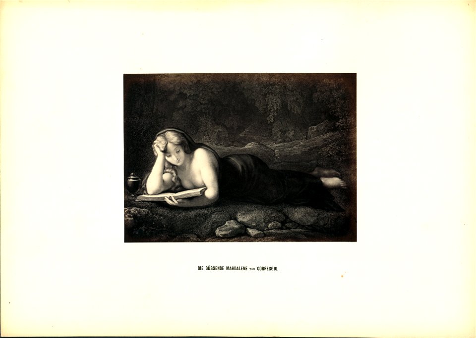 Robert Eich Prachtalbum Die büssende Magdalene von Correggio