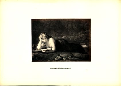 Robert Eich Prachtalbum Die büssende Magdalene von Correggio