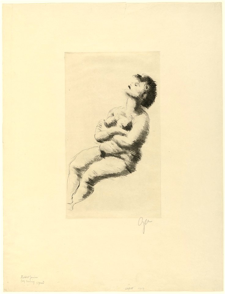 Robert Genin - Sitzender Akt