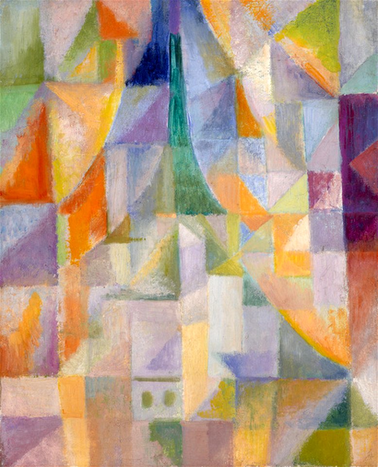 Robert Delaunay - The Window - 1912 - Museum of Grenoble