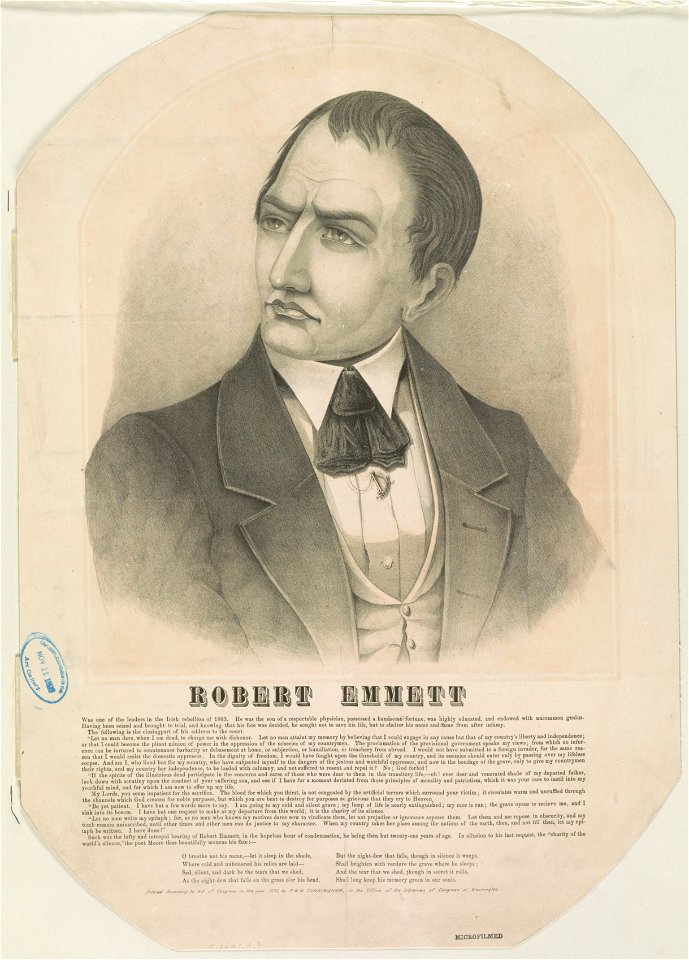 Robert Emmett LCCN2012647244