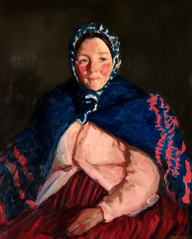 Robert Henri - Old Johnnie's Wife - 81.795 - Indianapolis Museum of Art